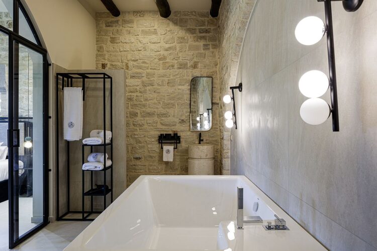 Villa Xenia Luxus Ferienhaus Kreta Am Strand Badezimmer