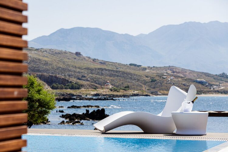 Villa Xenia Luxus Ferienhaus Kreta Am Strand Liege