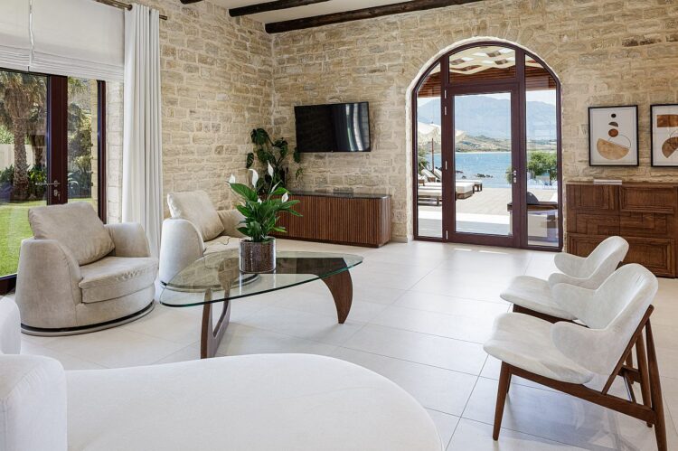 Villa Xenia Luxus Ferienhaus Kreta Am Strand Wohnen