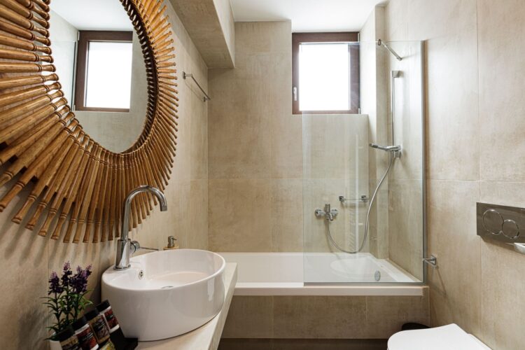 Villa Yara Luxus Ferienhaus Kreta Mieten Badewanne