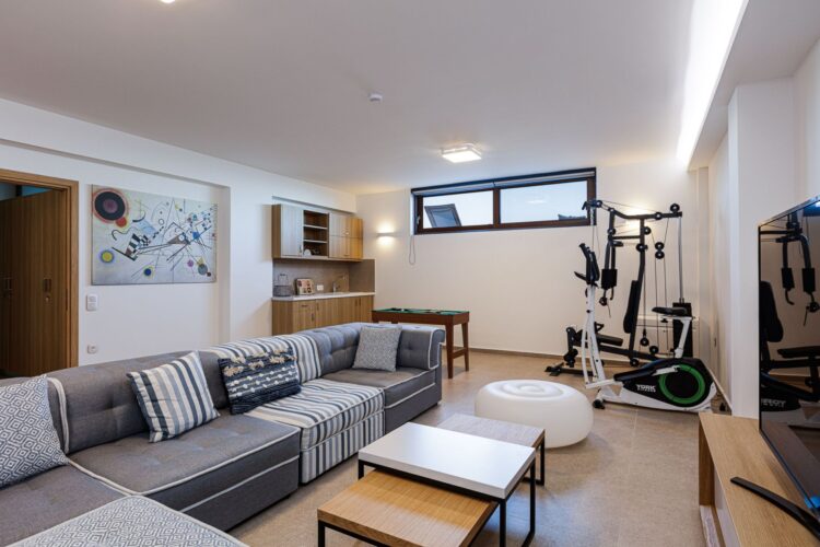 Villa Yara Luxus Ferienhaus Kreta Mieten Gym