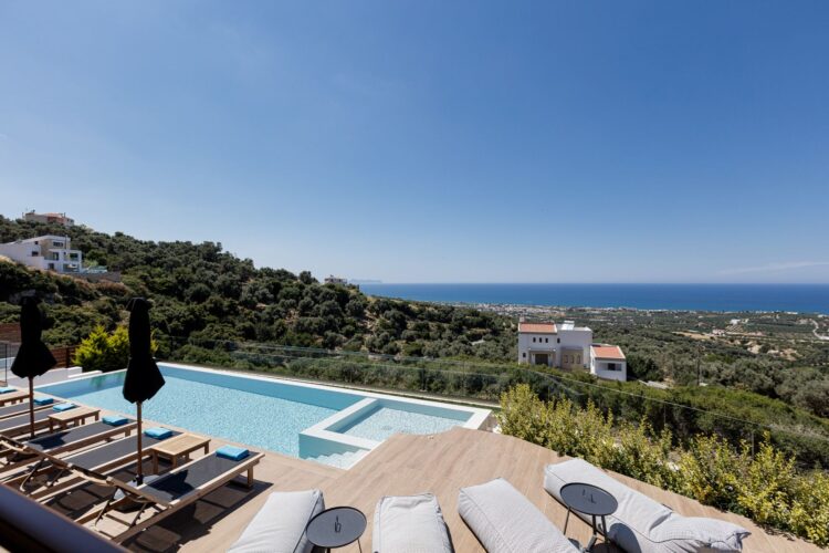 Villa Yara Luxus Ferienhaus Kreta Mieten Meer