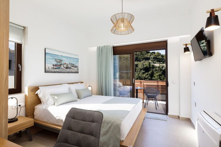 Villa Yara Luxus Ferienhaus Kreta Mieten Schlafen
