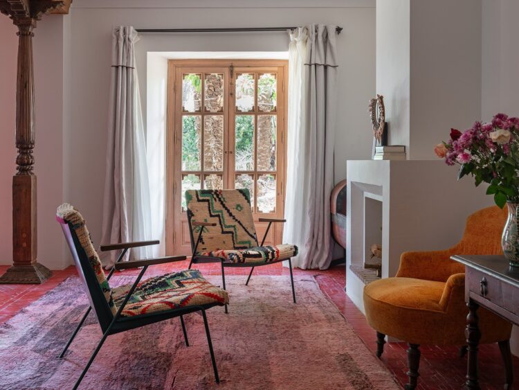 Villa Yasmina Luxus Ferienhaus Marrakesch Mieten Living