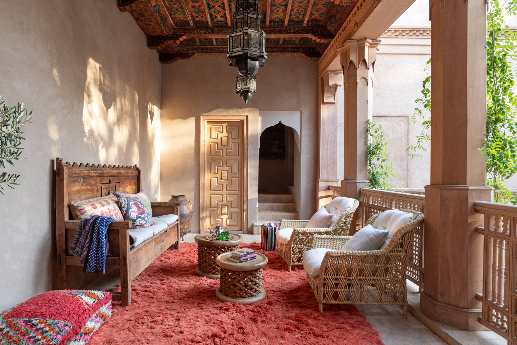 Villa Yasmina Luxus Ferienhaus Marrakesch Mieten Lounge