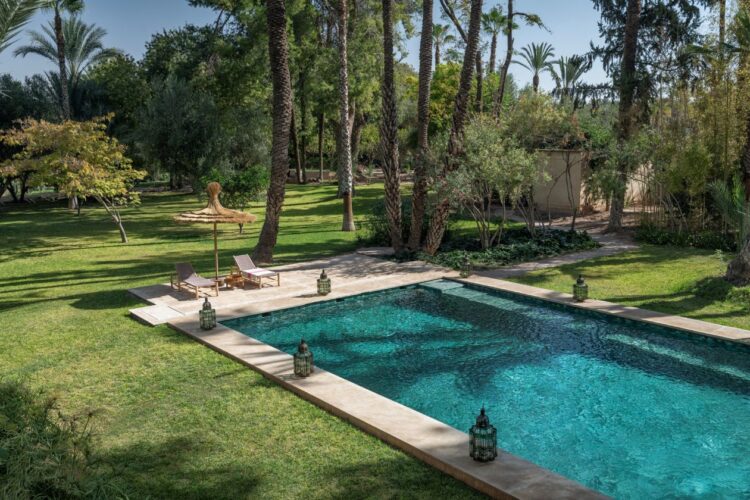 Villa Yasmina Luxus Ferienhaus Marrakesch Mieten Pool
