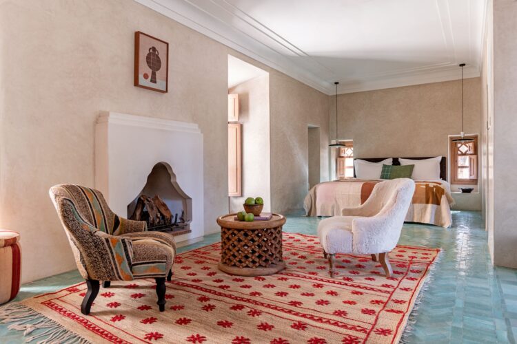 Villa Yasmina Luxus Ferienhaus Marrakesch Mieten Schlafen