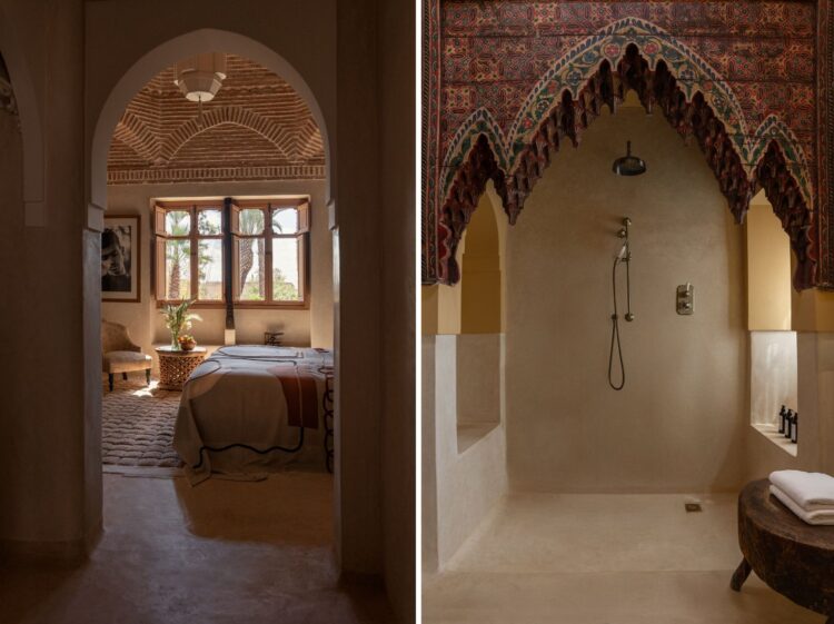 Villa Yasmina Luxus Ferienvilla Marrakesch Mieten Bad