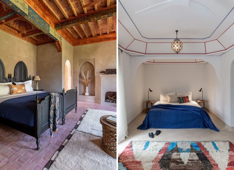 Villa Yasmina Luxus Ferienvilla Marrakesch Mieten Betten