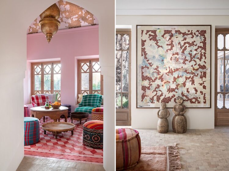 Villa Yasmina Luxus Ferienvilla Marrakesch Mieten Deko