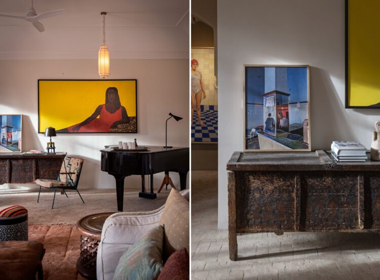 Villa Yasmina Luxus Ferienvilla Marrakesch Mieten Kunst
