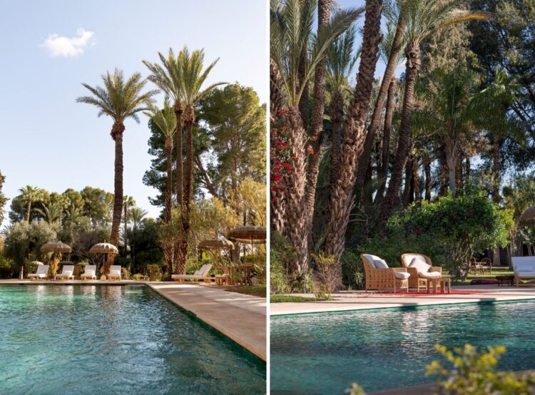 Villa Yasmina Luxus Ferienvilla Marrakesch Mieten Pool