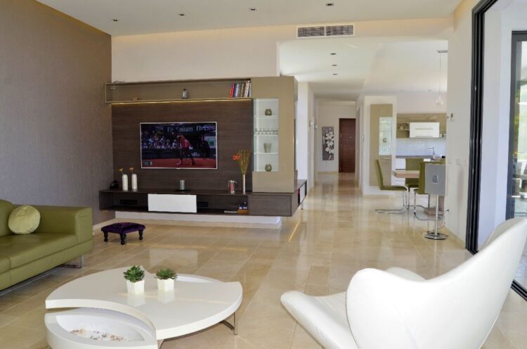 Villa Del Mar Luxus Ferienhaus Mallorca Mieten Wohnzimmer