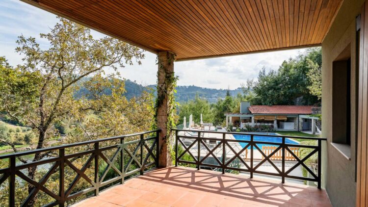 Villa Do Rio Luxus Ferienhaus Douro Tal Portugal Mieten Terrasse