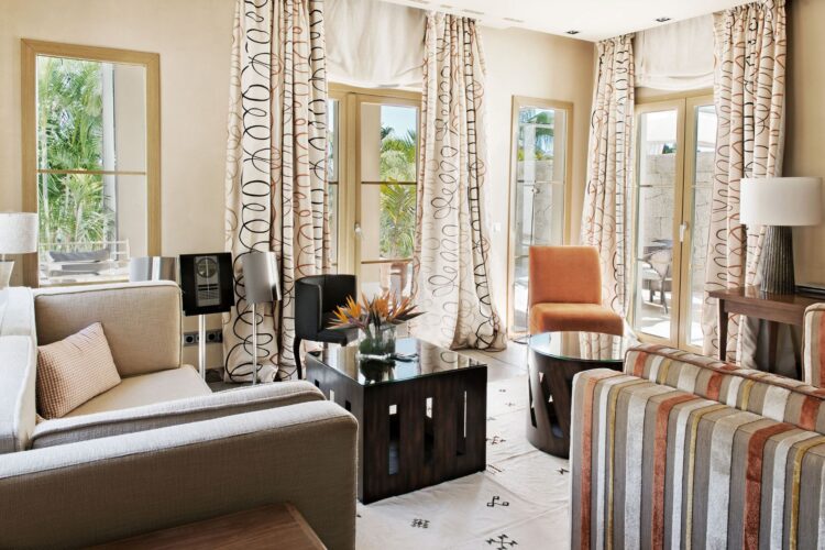 Villla Mata Luxus Ferienhaus Teneriffa Mieten Wohnzimmer