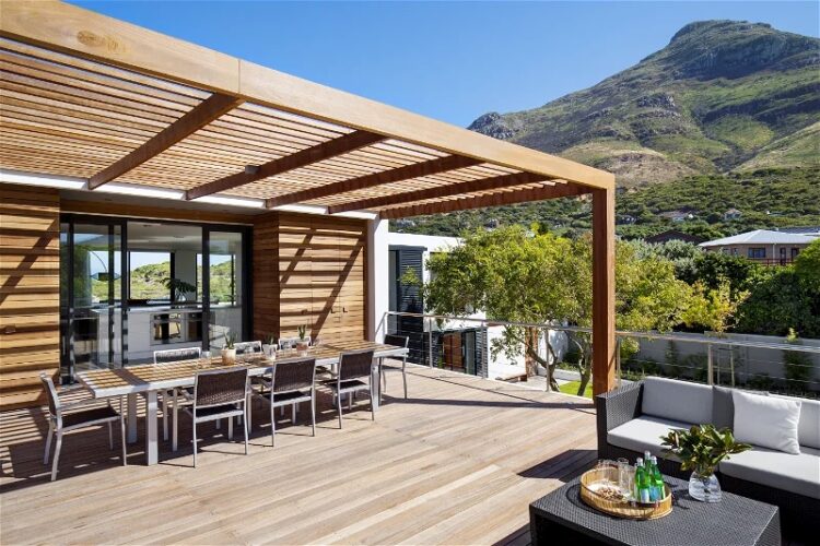 Villla Noordhoek Luxus Ferienhaus Kapstast Mieten Pavillon