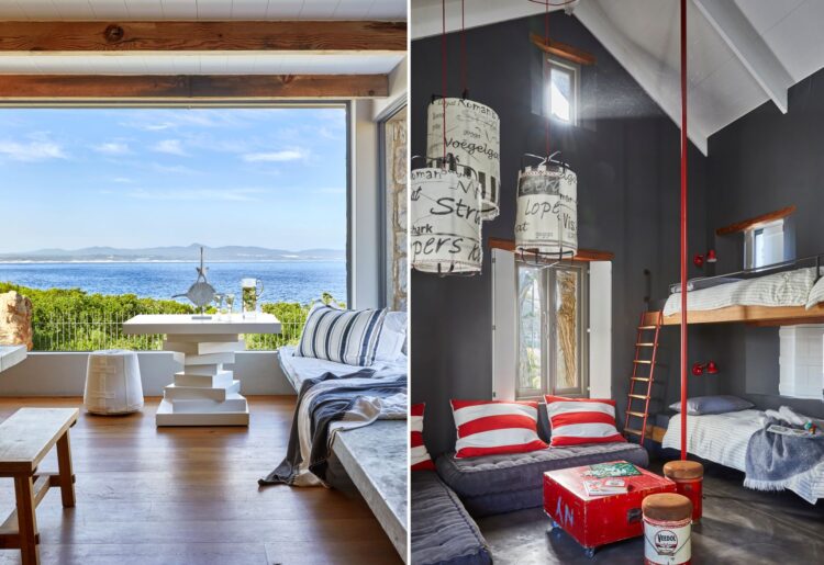 Walker Bay Villa Luxus Ferienhaus Kapstadt Mieten Living