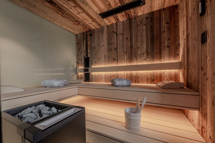 Wellness Chalet Mountain Luxus Ferienhaus Österreich Kitzbühel Mieten Sauna