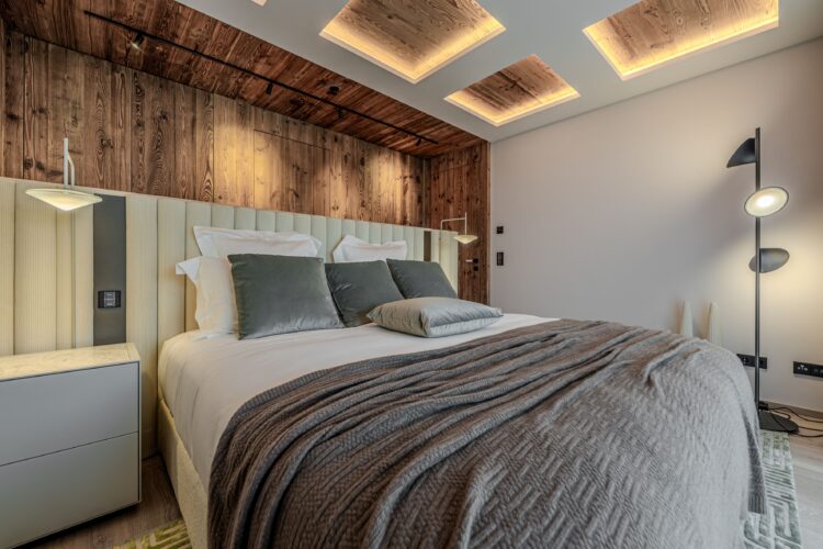 Wellness Chalet Mountain Luxus Ferienhaus Österreich Kitzbühel Mieten Schlafen