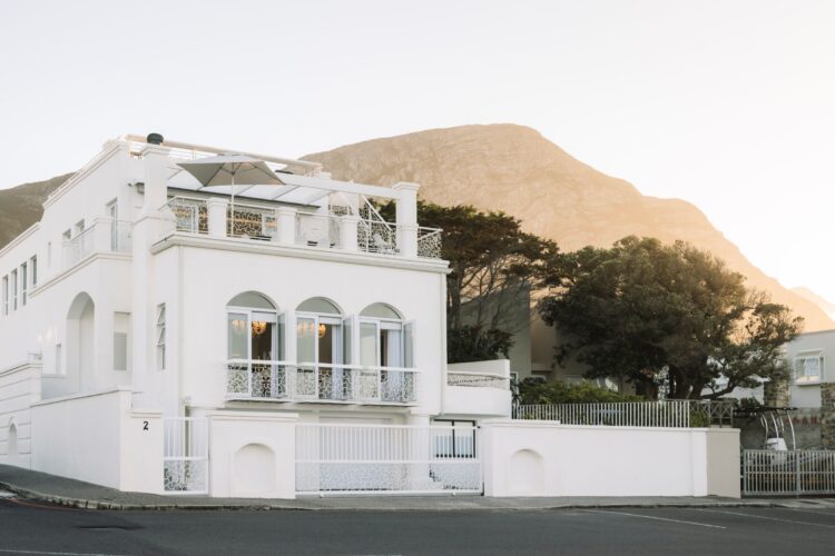 White Ocean House Luxus Ferienvilla Kapstadt Mieten Außenansicht