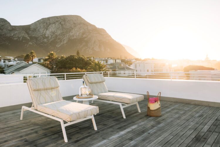 White Ocean House Luxus Ferienvilla Kapstadt Mieten Dachterrasse