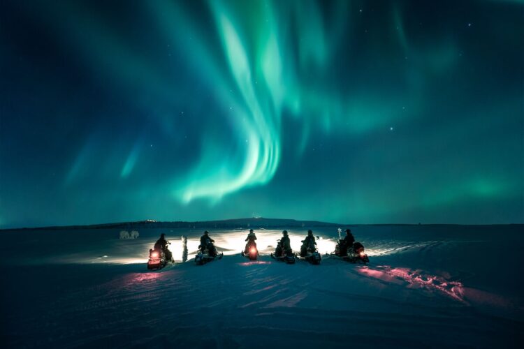 Wilderness Lodge Luxus Ferienhaus Lappland Mieten Nordlichter