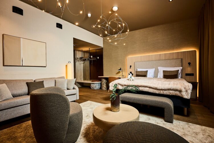 Wilderness Lodge Luxus Ferienhaus Lappland Mieten Suite