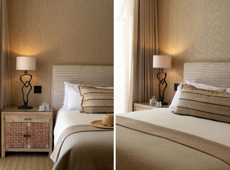 Winelands Escape Luxus Ferienvilla Franschhoek Südafrika Mieten Bett