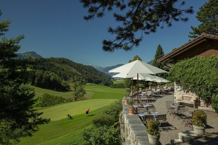Alpine Golf Restaurant Exterior Terrace 2