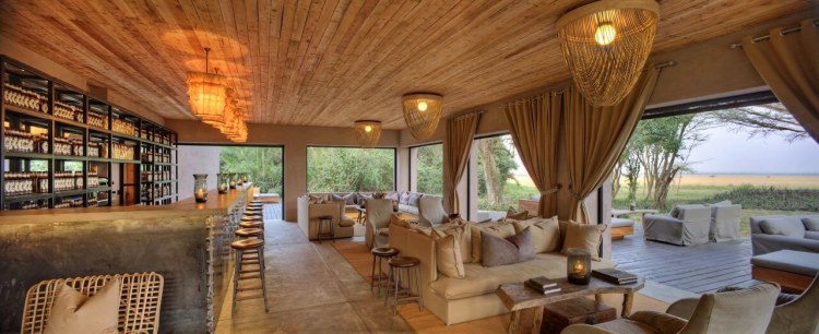 Andbeyond Kichwa Tembo Tented Camp Lounge