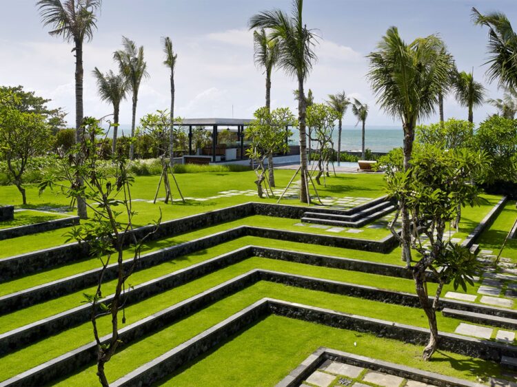 Arnalaya Beach House Bali Garten Privat