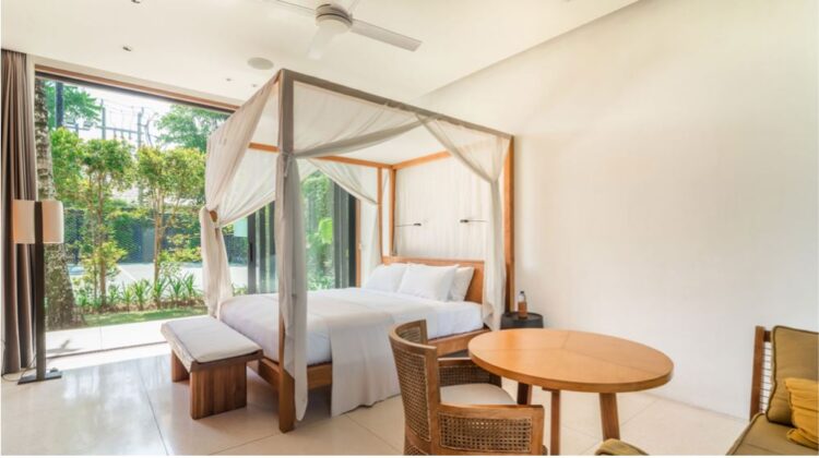Arnalaya Beach House Bali Schlafzimmer Komfort