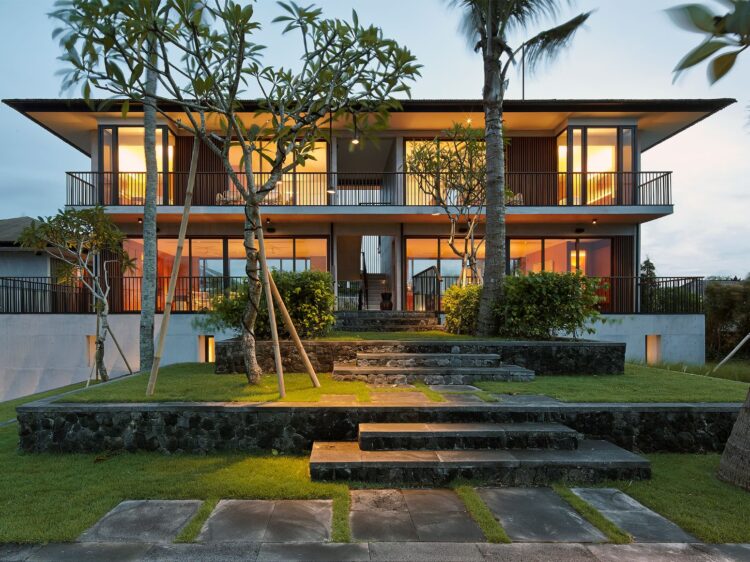 Arnalaya Beach House Canggu Bali Villa Aussen Exklusiv