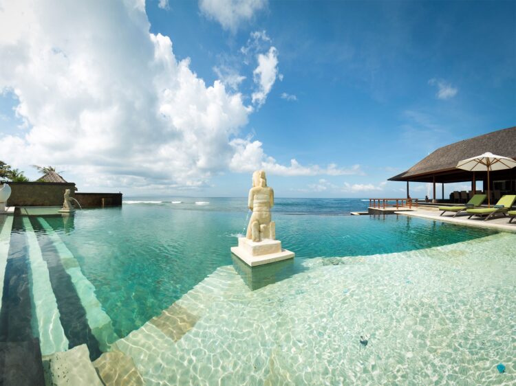 Bayu Gita Ketewel Bali Pool Jacuzzi Villa Mieten