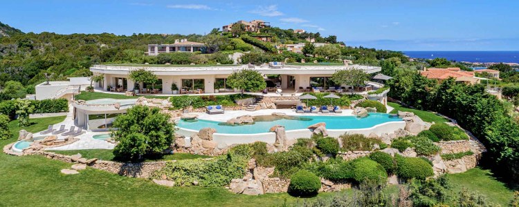 exklusive Villa auf Sardinien mieten 12 Personen - Villa Rock Porto Cervo