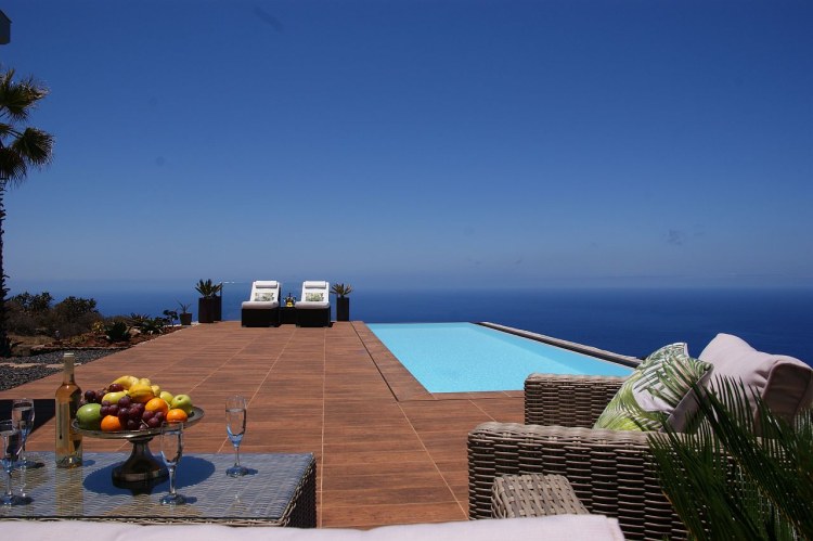 Exklusives Ferienhaus La Palma Puntagorda Modern Villa