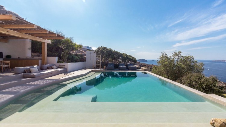 Luxusurlaub Mykonos im Ferienhaus - Villa Delos View