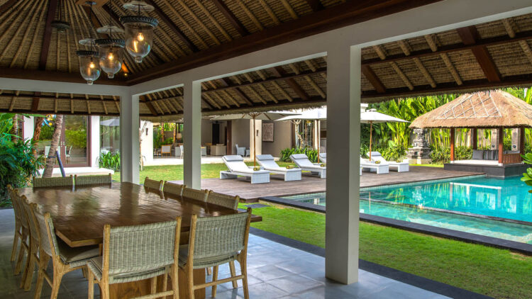 Exklusives Esszimmer Bali Seseh Beach Villa Ii