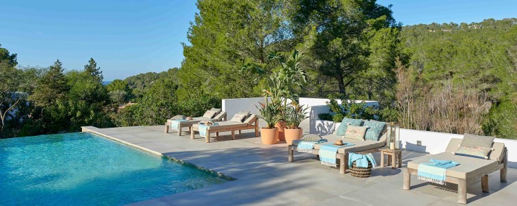 modernes Ferienhaus Ibiza mit 3 Schlafzimmern