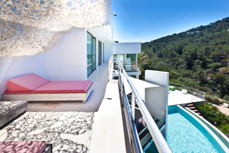 Design Ferienhaus Ibiza mit Meerblick - Villa Cala Vadella
