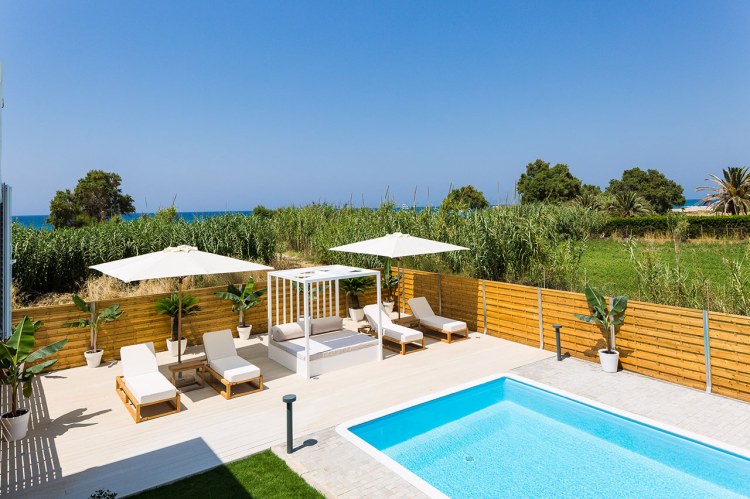 Luxurioeses Ferienhaus Kreta Mieten Mavi Beach House