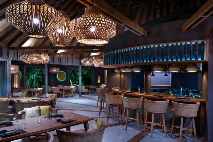 Luxurioeses Resort Auf Den Malediven