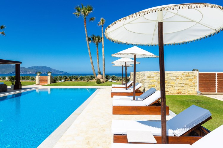 Moderne Ferienhaus Auf Kreta Mieten - Paralia Beachfront Residence