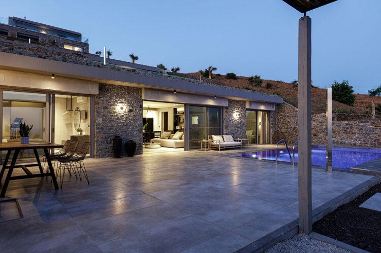 Moderne Ferienvilla Kreta Mieten Kumo Villa (2)