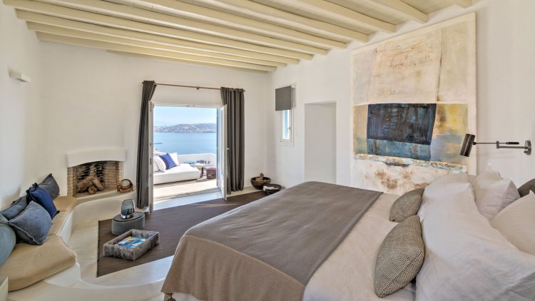 Ferienhaus auf Mykonos mieten mit Meerblick - Agia Sofia Retreat