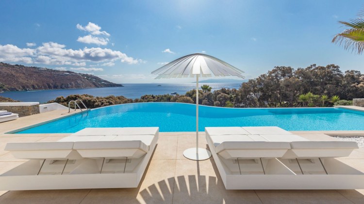 Moderne Villa Auf Mykonos Mieten - Ornos