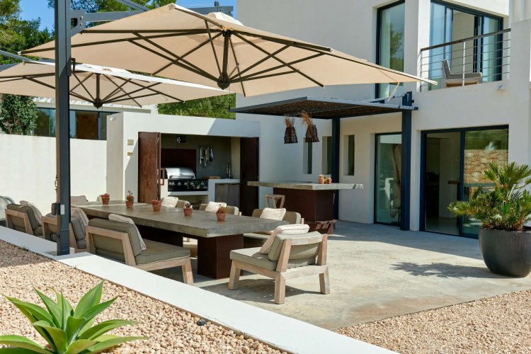 Modernes Ferienhaus Ibiza Villa Can Terra