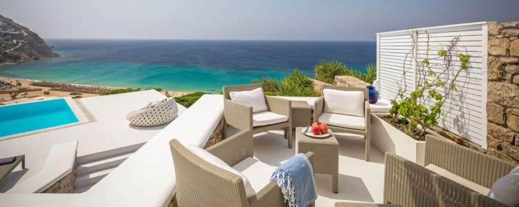 exklusives Ferienhaus auf Mykonos mieten - Elia Beach Villa