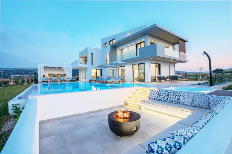 Modernes Ferienhaus Auf Kreta Mieten - Villa Orizontes