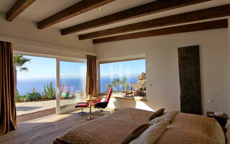 Modernes Luxus Ferienhaus La Palma La Palma Seaview Villa